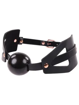 Sportsheets S&M Brat Adjustable Ball Gag - Soft Silicone, Black-Pink