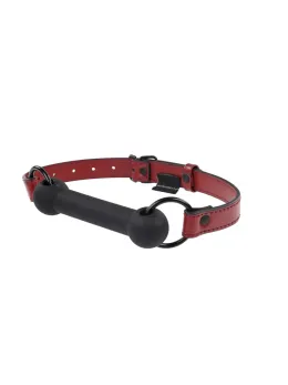 Sportsheets Saffron Silicone Bit Gag Adjustable Vegan Leather Strap