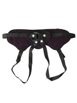 Sportsheets Lush Adjustable Harness with Interchangeable O-Rings, Black