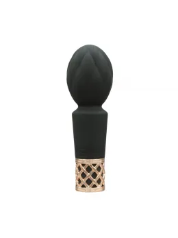Pillow Talk Secrets Pleasure Wand Black - Compact Flexible Massager
