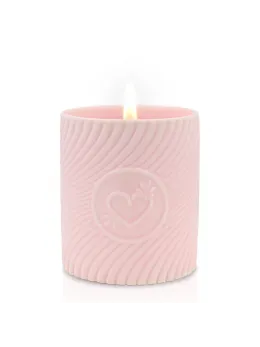 HighOnLove Pink Massage Candle Strawberries & Champagne 120ml