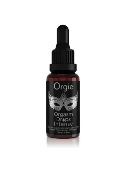 Orgie Orgasm Drops Intense Red Apple 30ml Kissable Intimate Gel