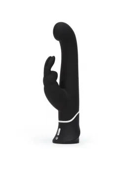 Happy Rabbit G-Spot Stroker Black - Silicone Rechargeable Intimate Machine