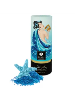 Shunga Bath Salts Ocean Temptations 500g - Dead Sea Minerals & Candle