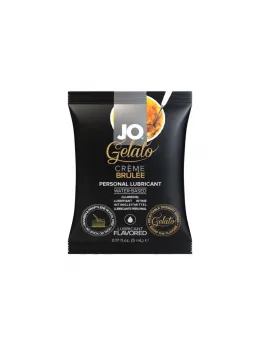 JO System Gelato Creme Brulee Lubricant Sachet 5 ml - Gourmet Aroma