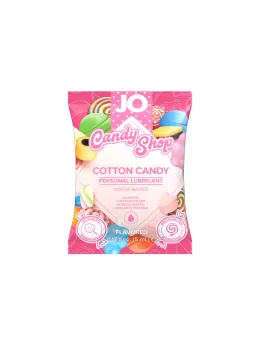 JO Candy Shop Cotton Candy Lubricant Sachet 5 ml - Sweet Scented Formula