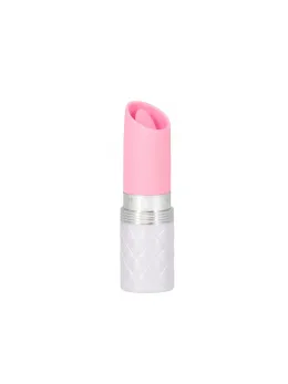 Pillow Talk Lusty Pink - Compact Silicone Clitoral Stimulator, Swarovski Detail