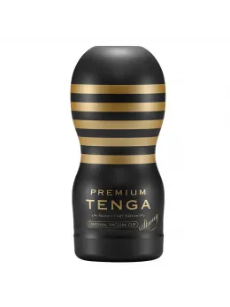 Tenga Premium Original Vacuum Cup Strong - Enhanced Suction System, Black