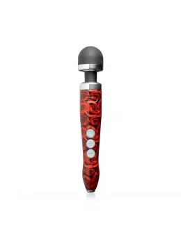 Doxy Die Cast 3R Rechargeable Wand Massager Rose Pattern, Aluminium
