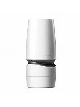 Tenga Aero Silver Intimate System with Adjustable Suction, Medium Size