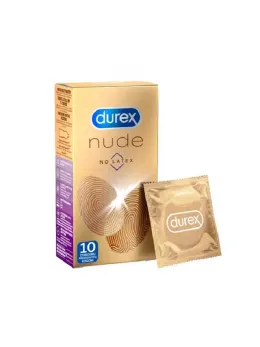 Durex Nude No Latex Intimate Protection Condoms 10 pcs Ultra Thin