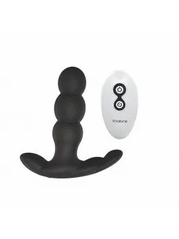 Nalone Pearl Black - Rotating Remote-Controlled Massager, 12.5 cm