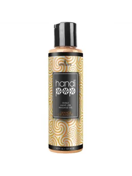 Sensuva Handipop Massage Gel Orange Creamsicle 125ml - Scented Formula