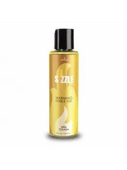 Sensuva Sizzle Lips Edible Warming Gel Pina Colada 125ml