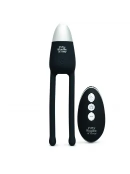 Fifty Shades of Grey Relentless Vibrations Couples Remote Vibe Black