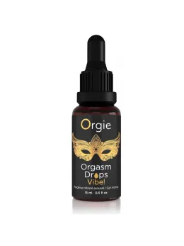 Orgie Orgasm Drops Vibe! 15ml - Stimulation Gel with Vibrating Effect