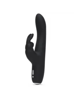 Fifty Shades of Grey Greedy Girl Slimline Rechargeable Rabbit Black