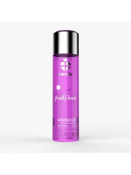 Swede Fruity Love Massage Lotion Sweet Raspberry Rhubarb 120ml Vegan