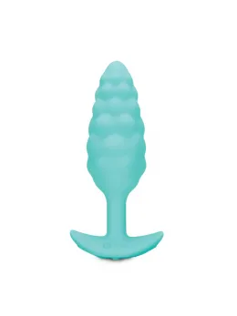 b-Vibe Texture Plug Bump Mint - Silicone Anal Plug with Vibrating Function
