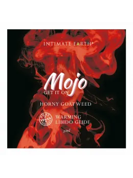 Intimate Earth Mojo Warming Glide Lubricant 3 ml Vegan Formula
