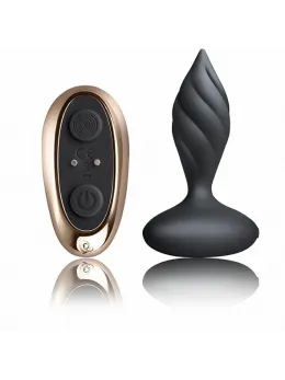 Rocks-Off Petite Sensations Desire Black - Remote Control Plug, Silicone