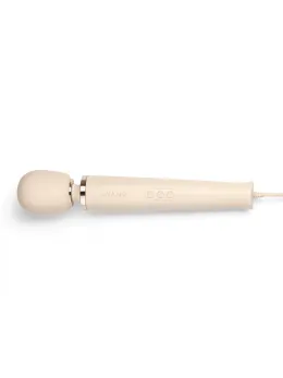 Le Wand Plug-In Wand Massager Cream - Powerful AC Model, 10 Modes