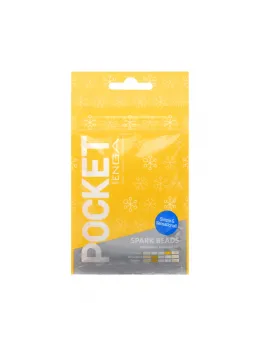 Tenga Pocket Spark Beads - Compact Travel Intimate Device, Hygienic Pack