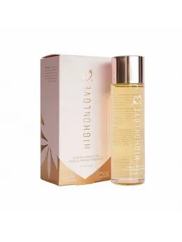 HighOnLove Massage Oil White Chocolate 120ml - Nourishing Hemp Seed Formula