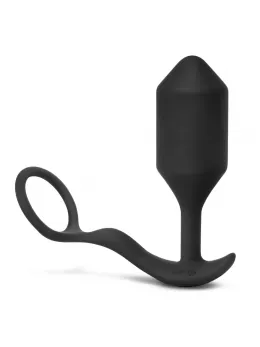 b-Vibe Snug & Tug XL Vibrating Silicone Ring & Weighted Plug Set