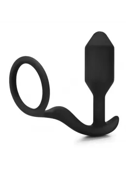 b-Vibe Snug & Tug Dual Sensation Silicone System 128g Black