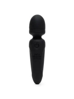 Fifty Shades of Grey Sensation Mini Wand Black USB Rechargeable Massager