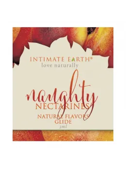 Intimate Earth Glide 3 ml with Natural Nectarine Aroma & Stevia