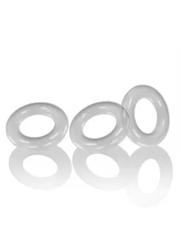 Oxballs Willy Rings 3-Pack Flexible Clear Anatomical Rings