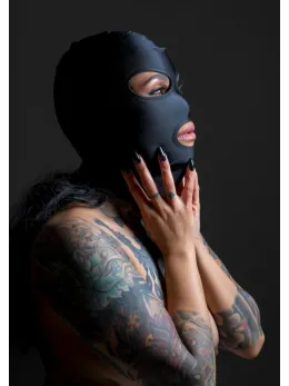 TABOOM Spandex Hood Black Lightweight Stretchable Mask