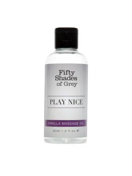 Fifty Shades of Grey Play Nice Vanilla Massage Oil 90ml