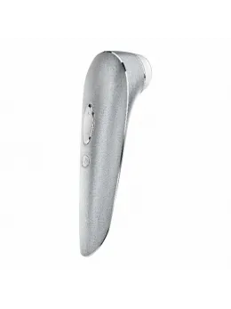 Satisfyer High Fashion Aluminum Airpulse System, 11 Intensities, Silver