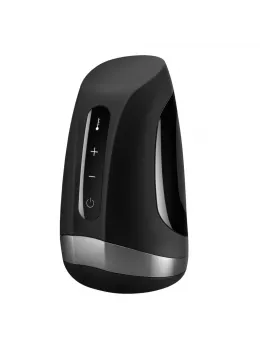 Satisfyer Men Heat Vibration Intimate Device with Warming Function Black