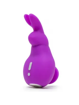 Happy Rabbit Mini Ears Intimate Vibe Purple Rechargeable Silicone 11.4cm