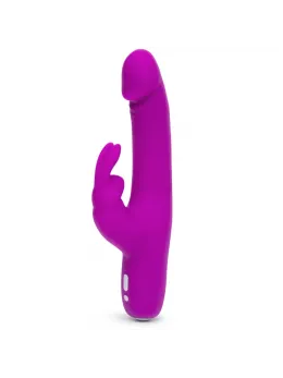 Happy Rabbit Realistic Slimline Intimate Device Purple Silicone USB