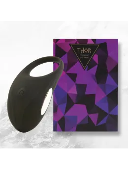 FeelzToys Thor Black Rechargeable Intimate Ring, 3 Modes, Waterproof