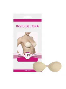 Bye Bra Invisible Bra Cup C Nude - Adhesive Support for Strapless Styles