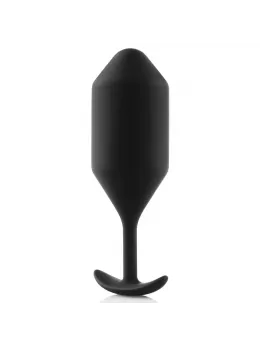 b-Vibe Snug Plug 5 Black Weighted Silicone Intimate Plug 350g 16cm