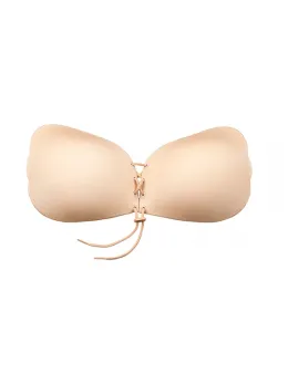 Bye Bra Lace-It Bra Nude A - Strapless Adjustable Support System