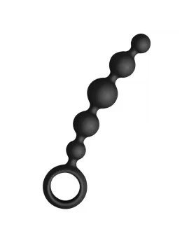 Joydivision Joyballs Anal Wave Short Black Medical Silicone 17.5cm