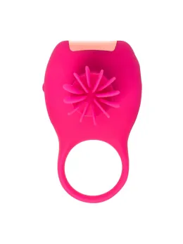 Tokyo Design Glamfit Rotating Stimulation Ring Cerise Silicone USB