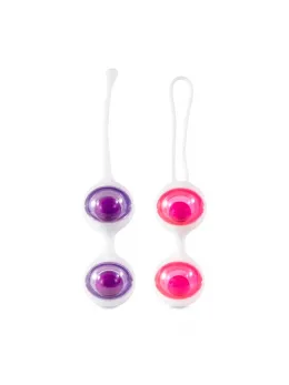 FeelzToys Jena Pelvic Floor Trainer Set Purple Pink 5-in-1 System