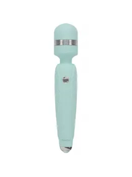 Pillow Talk Cheeky Teal - Rechargeable Silicone Wand Massager