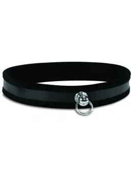 Sportsheets S&M Black Day Collar Adjustable 48cm Soft Lined