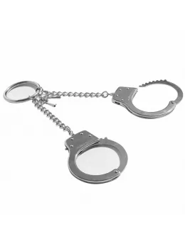 Sportsheets S&M Adjustable Metal Handcuffs with Safety Release, Silver