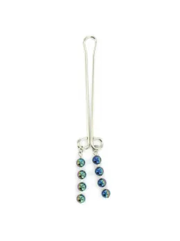California Exotic Clitoral Jewelry Pearl Metallic Non-Piercing Design
